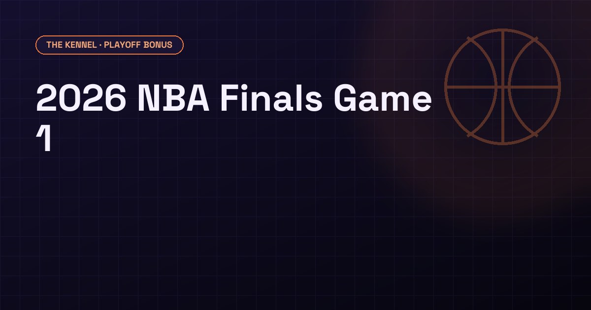 2026 NBA Finals Game 1 sharp breakdown: Spurs vs Knicks series odds, public betting splits, and total analysis