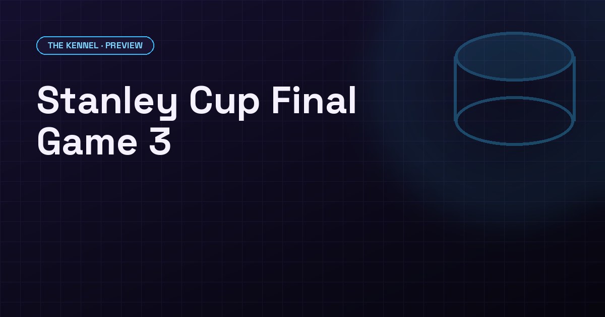 Stanley Cup Final Game 3 odds: Hurricanes vs. Golden Knights total goals analysis