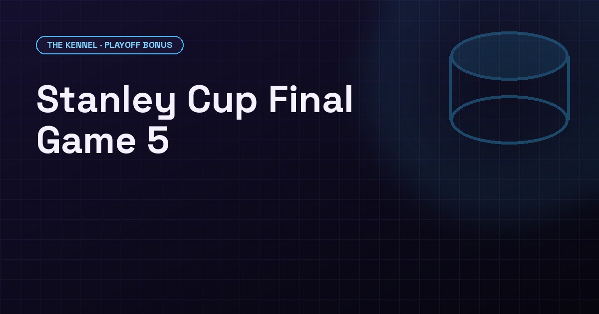 Stanley Cup Final Game 5 over/under breakdown: Carolina Hurricanes vs Vegas Golden Knights