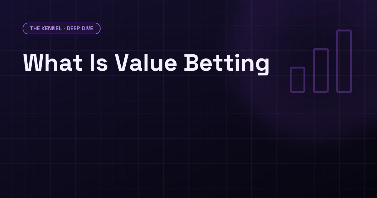 What is value betting: +125 on a 45.57% underdog carries a 2.53% edge, against a 1.02% locked arb on the same game